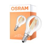 Osram Classic LED E14 Kogel Filament Helder 5.9W 806lm - 827 Zeer Warm Wit | Dimbaar - Vervangt 60W