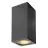 SLV Big Theo Wandlamp Aluminium Antraciet 42W 4000lm - 830 Warm Wit | Buitenverlichting - IP44