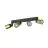 SLV Puri 2.0 Aluminium Spot Zwart | Geschikt voor 4x GU10