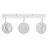 Ledvance LED Decor Spot Saturn Kunststof Wit 29W 935lm - 830-842-865 CCT