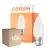 Voordeelpak 10x Osram LED B22D Kaars Filament Mat 4W 470lm - 827 Zeer Warm Wit | Vervangt 40W