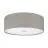 Eglo Plafondlamp Pasteri Staal Satijn Nikkel | IP20 - Geschikt voor 3x E27 