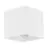 Eglo Wandlamp Calpi Aluminium Wit Up & Down 3.3W 340lm - 830 Warm Wit | IP44 
