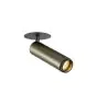 SLV Grip! Staal Spot Zwart 21W 2010lm - 930 Warm Wit | Beste Kleurweergave - Dimbaar