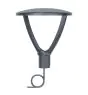 Ledvance LED Straatverlichting Area Urban Lantaarn Grijs 29W 2040lm 165x65D - 830-840 CCT | IP66 - Asymmetrisch