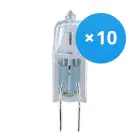 Voordeelpak 10x Osram Halogeen G4 Capsule Halostar Starlite 10 W 